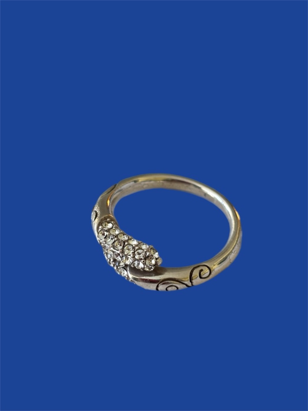 Brighton Cristalina Ring: Size: 8. Cristal wrap around ring. - Picture 4 of 9